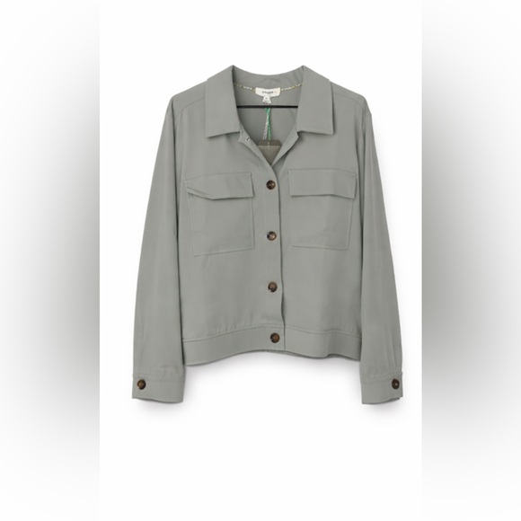 Umgee Jackets & Blazers - Umgee Olive Utility Jacket for Women